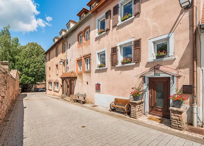 Vakantiehuis Havre De Paix Au Pied Du Chateau Et Des Remparts