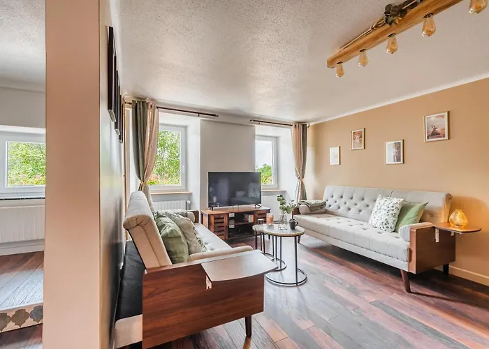 Vakantiehuis Havre De Paix Au Pied Du Chateau Et Des Remparts *